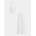 Halter Vest & Wide Leg Pants Set