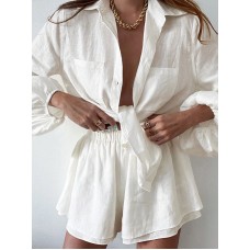 Aegean Two Piece Double Lined Shorts Set