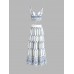 Printed Sleeveless Tie Back Skirt Set